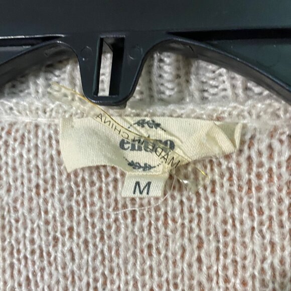 Entro Womens Open Front Cardigan M Mermaidcore California Vibes Beachy Rainbow - Picture 4 of 6